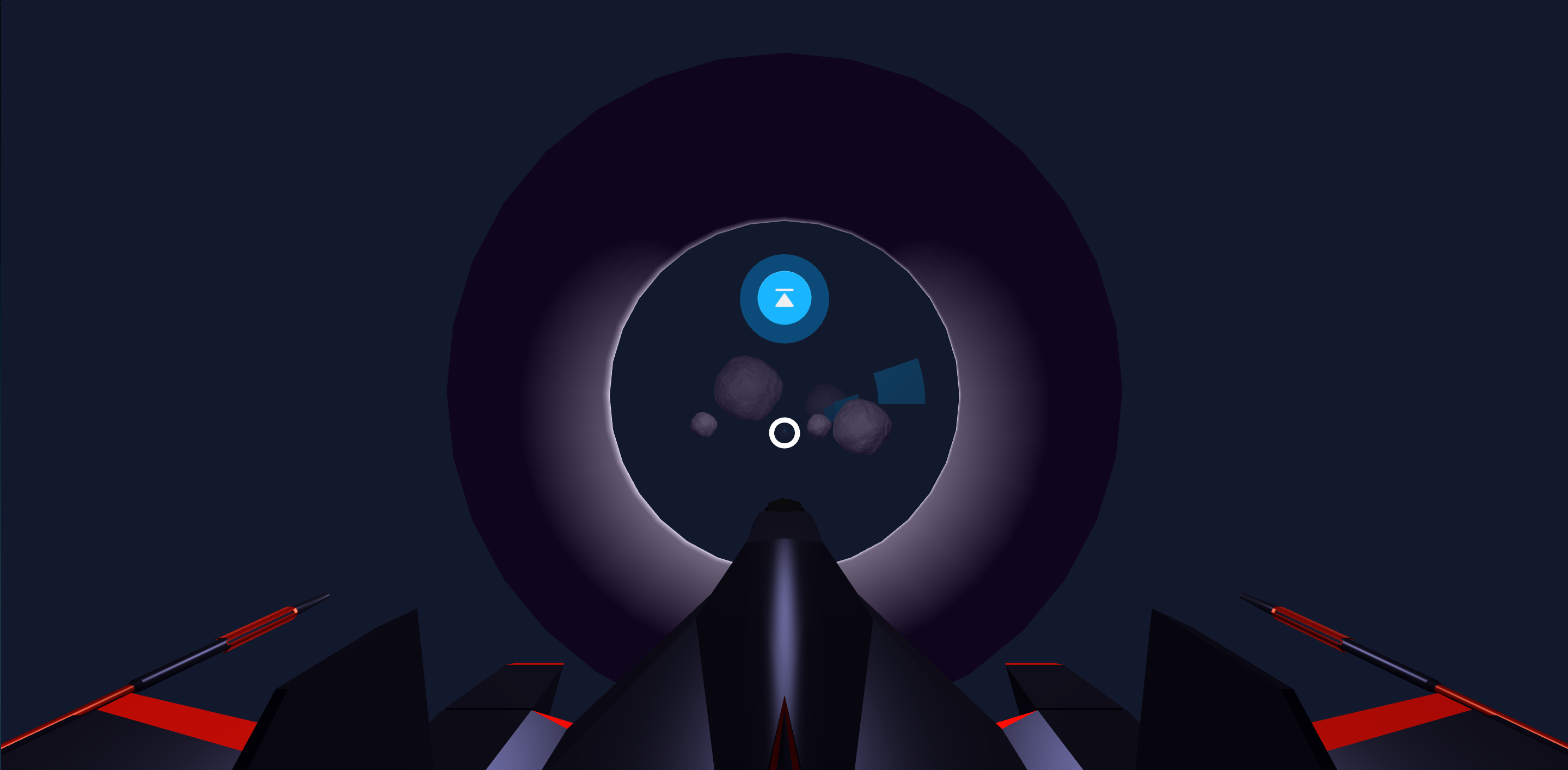 Ottifox - A-Frame - WebVR Space Craft Example